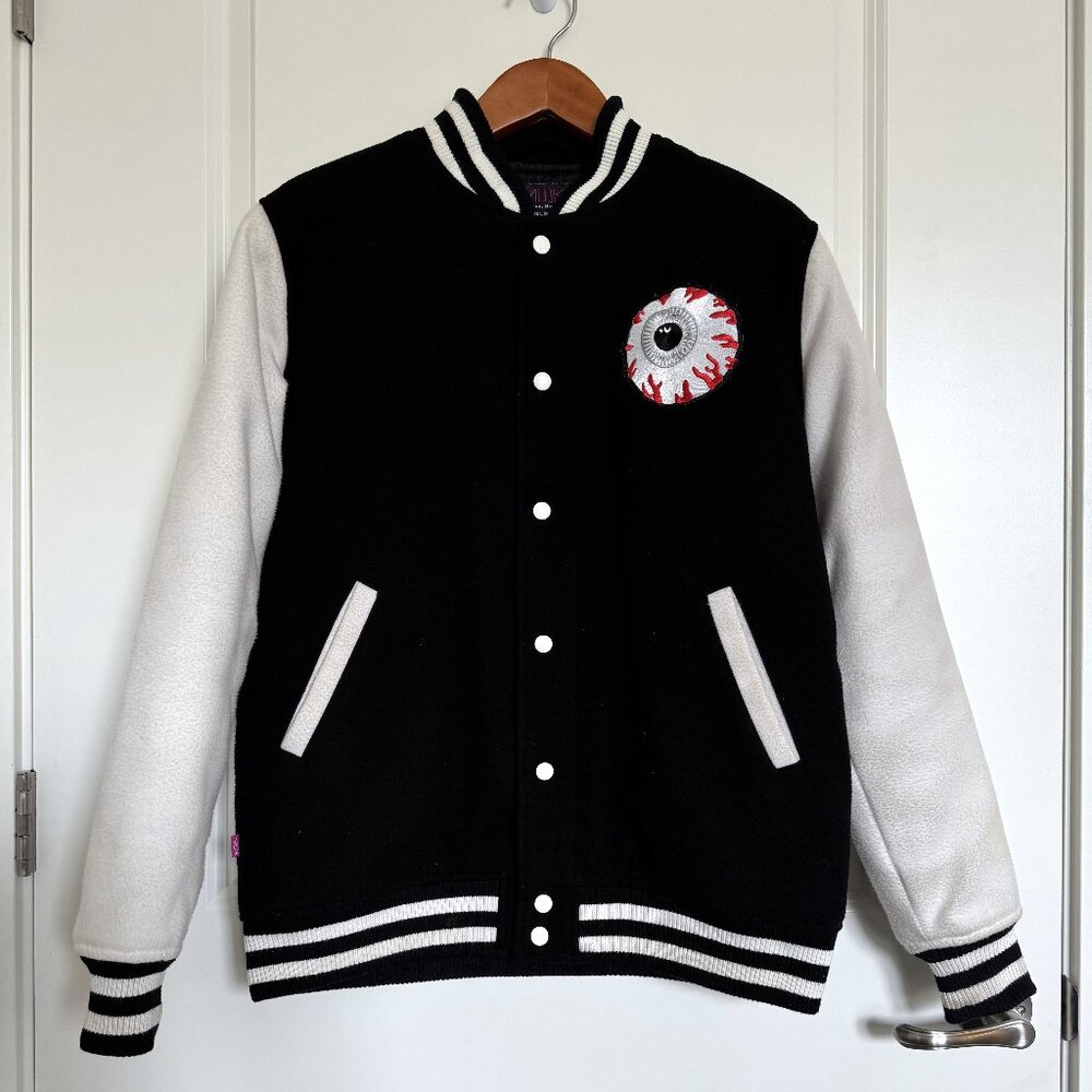 Rare Vintage MISHKA NYC Varsity Jacket Worldwide Weirdos Size Mens M